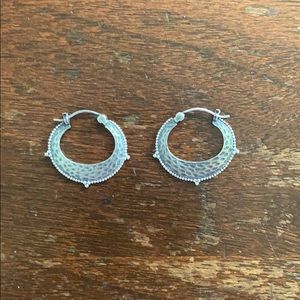 Sterling Silver Hoop Earrings